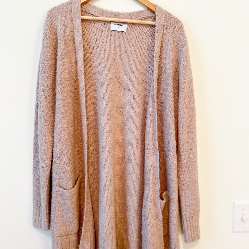 Peach Colored Long Sweater